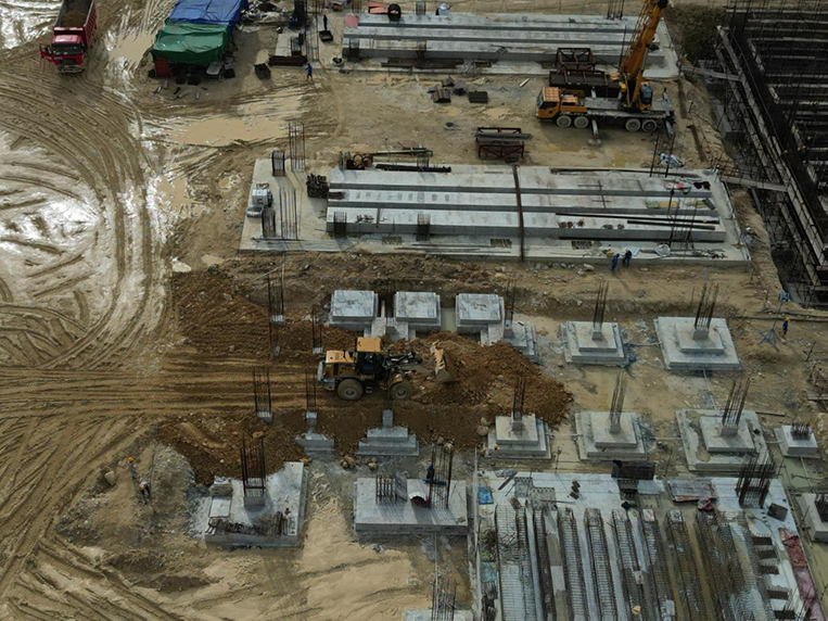 嘉曼项目建设现场 嘉曼项目建设现场