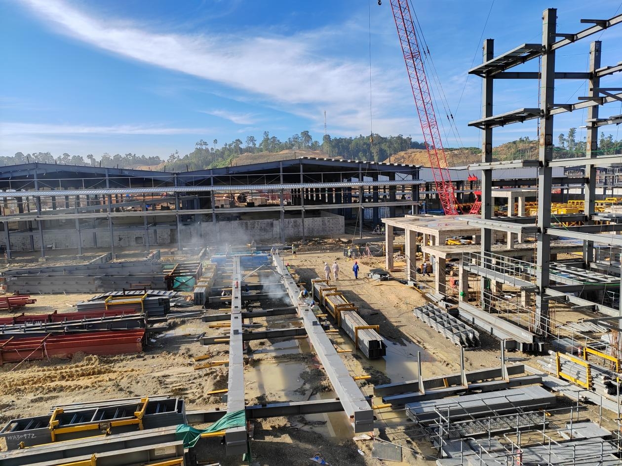 嘉曼项目施工现场 嘉曼项目施工现场