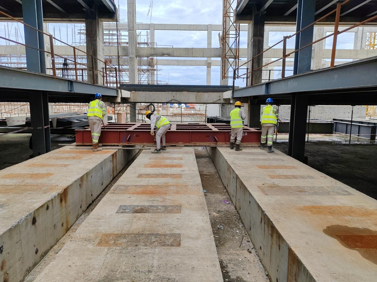 嘉曼项目施工现场 嘉曼项目施工现场